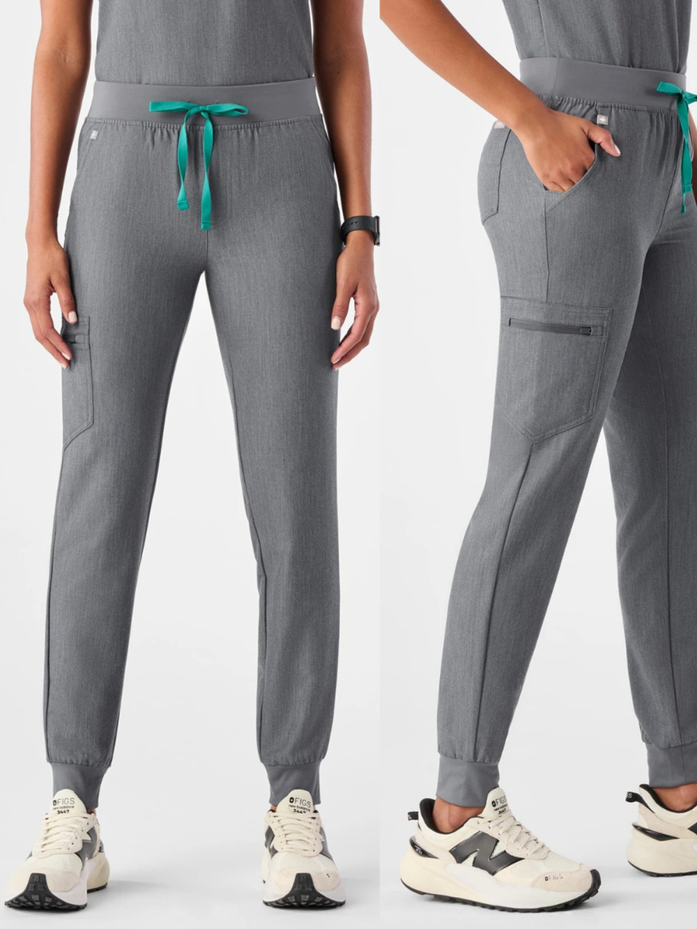 FIGS Zamora Jogger Scrub Pants Size Extra Large Graphite